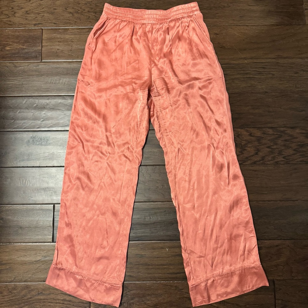 NATION LTD Satin Wide Leg Pants - Women’s Small